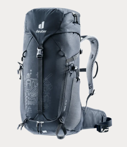 Black backpacks: Deuter Trail 22SL