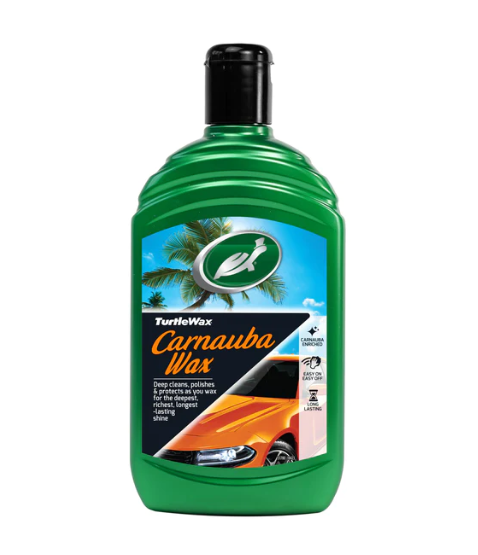 car wax: Carnauba wax