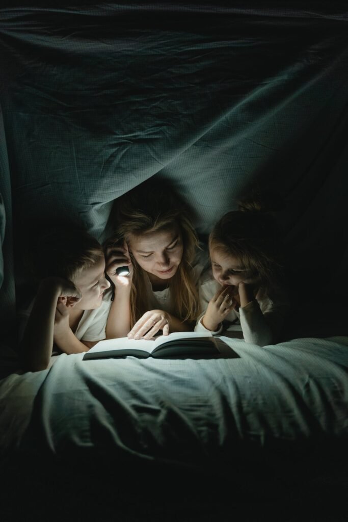 Bedtime stories: under the cover